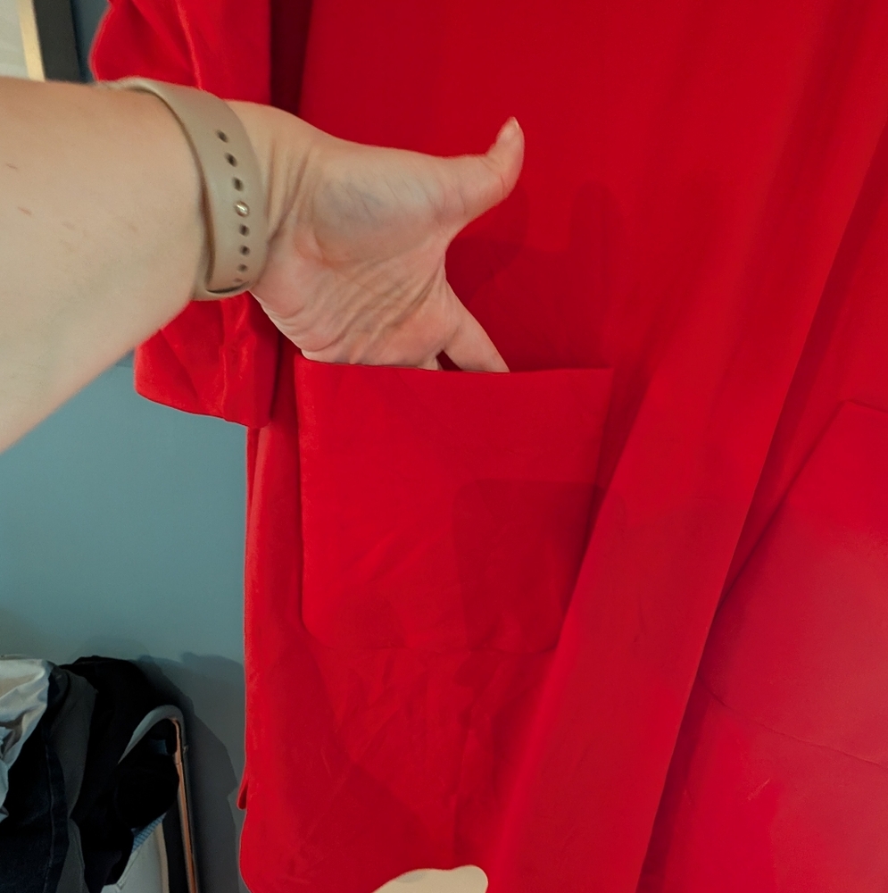 Tuckernuck Emerson Dress | Poppy Red | XXL - Picture 4 of 6